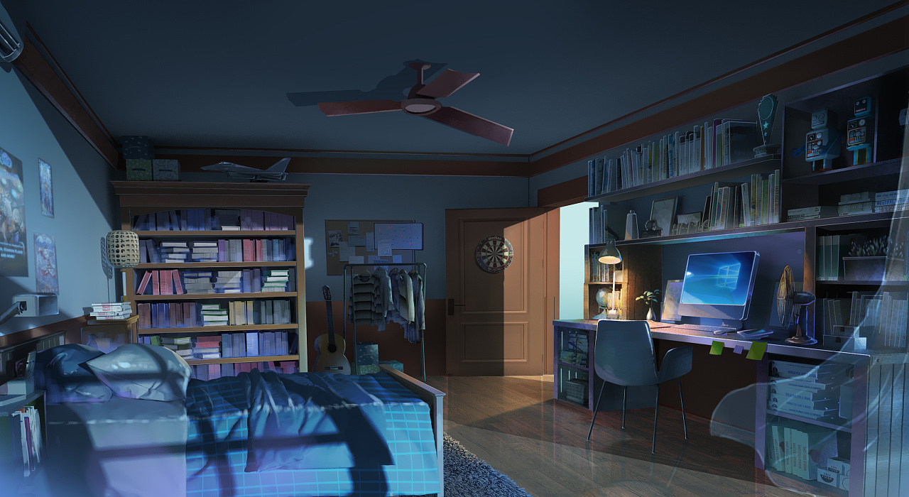 二次元 场景人物