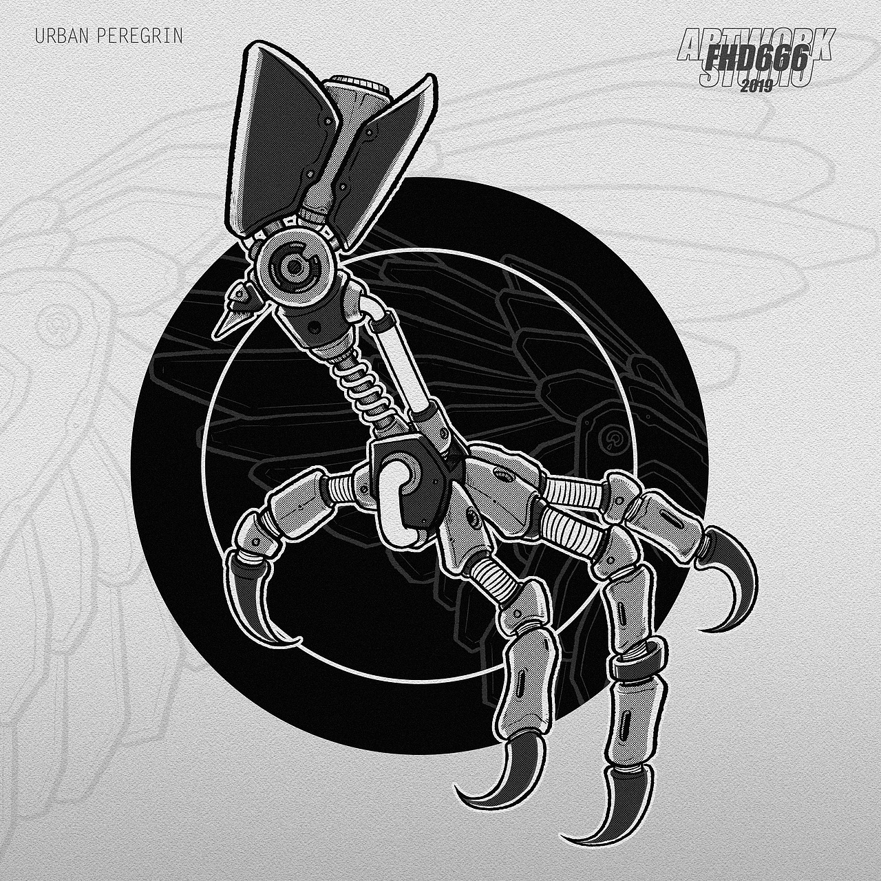 都市游隼者（图ZMTc0MTQzMDI0） - 商业插画 - 站酷设计师FHD666原创素材 - 站酷ZCOOL