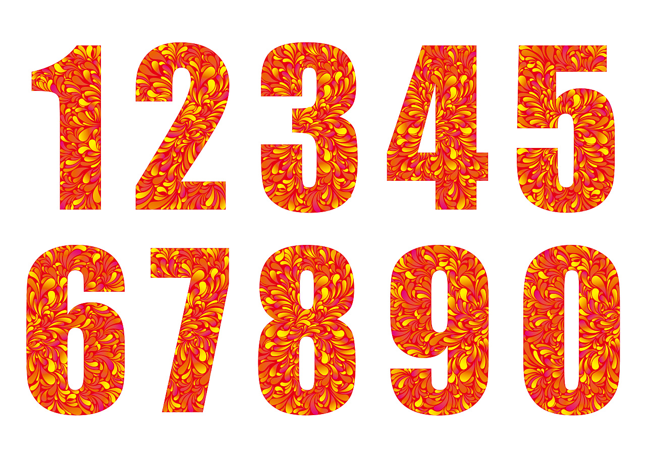 十个数|平面|字体/字形|sina星辰 - 原创作品 - 站酷 (zcool)