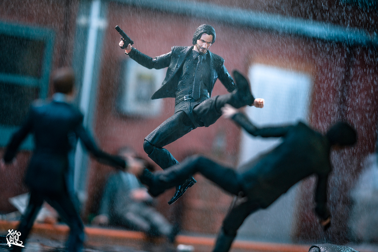 「玩具摄影」杀神的后街大战（图ZMTU5MjU1MTYw） - 风光摄影 - 站酷设计师玩具人小木原创素材 - 站酷ZCOOL