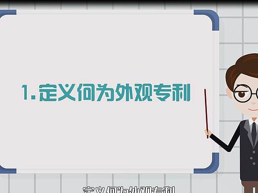 外观专利讲解动画