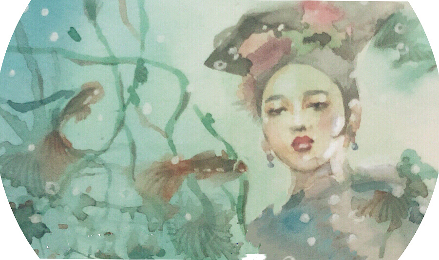 水彩 伤离别（图ZMTI1MzU5NzIw） - 绘画 - 站酷设计师空鸣小狼kominwol原创素材 - 站酷ZCOOL