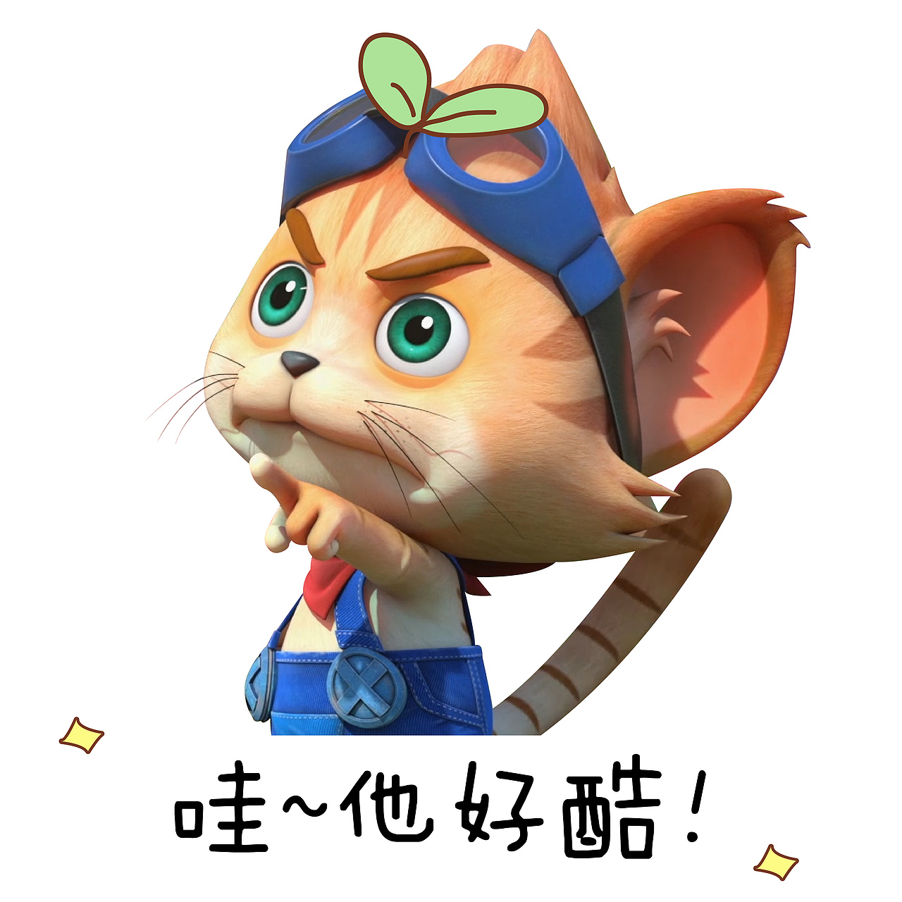 探探猫表情包迷之自信是怎么养成的