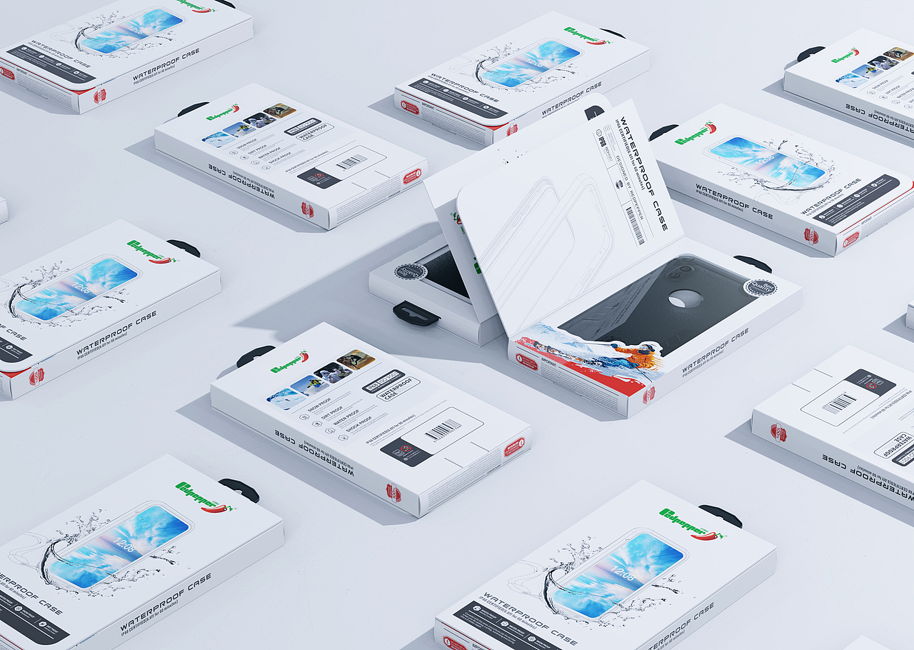 防水壳包装设计