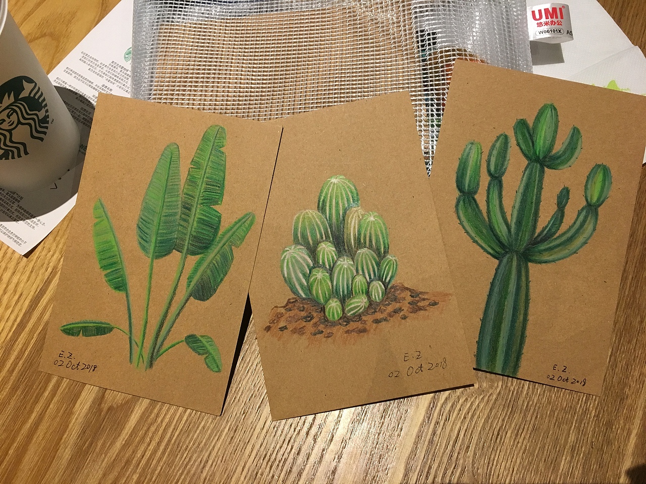 彩铅植物（图ZMTMwMzc0NjMy） - 绘画 - 站酷设计师艾丽娜原创素材 - 站酷ZCOOL