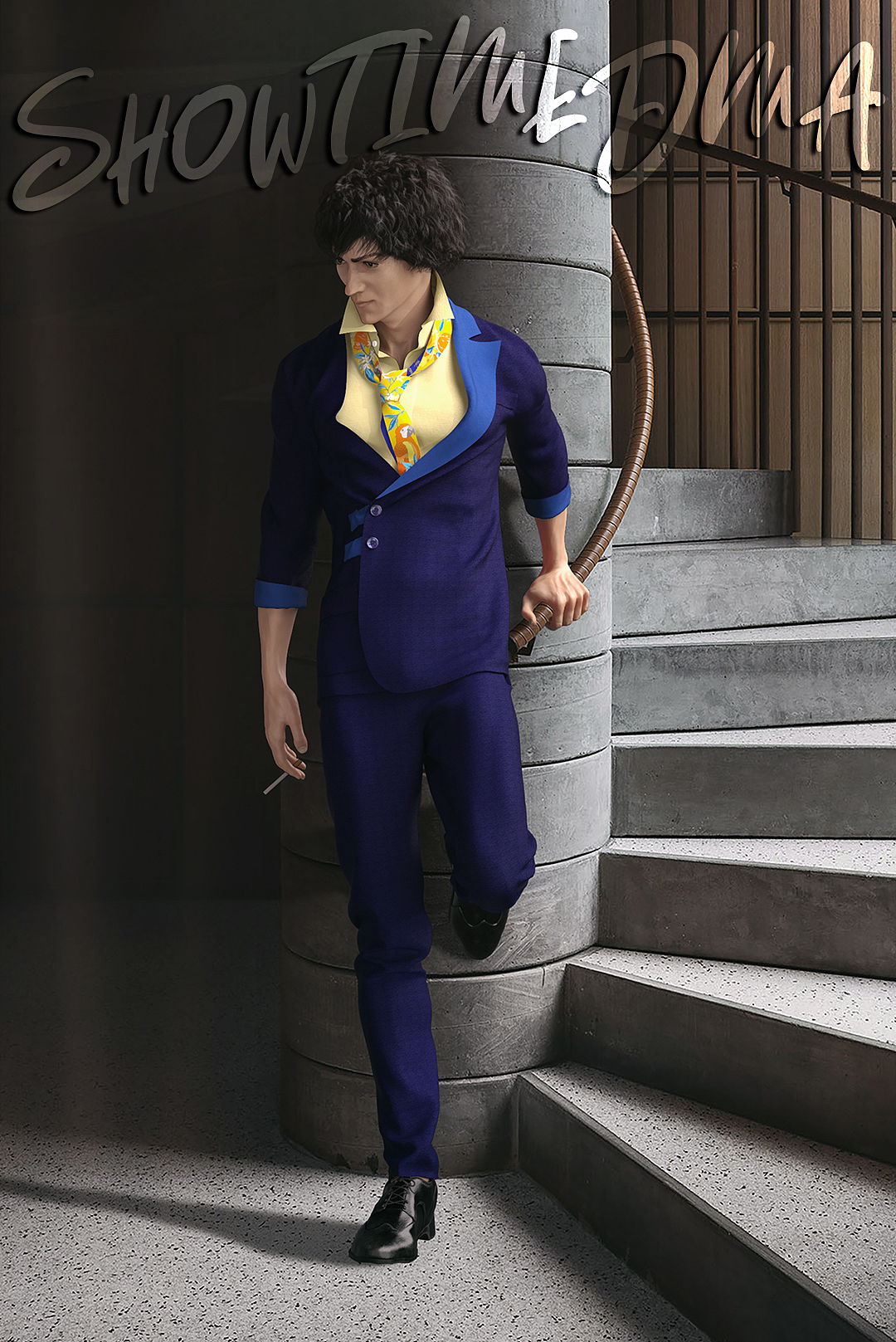 活了100万次的猫~数字模特 cos~星际牛仔 cowboybebop