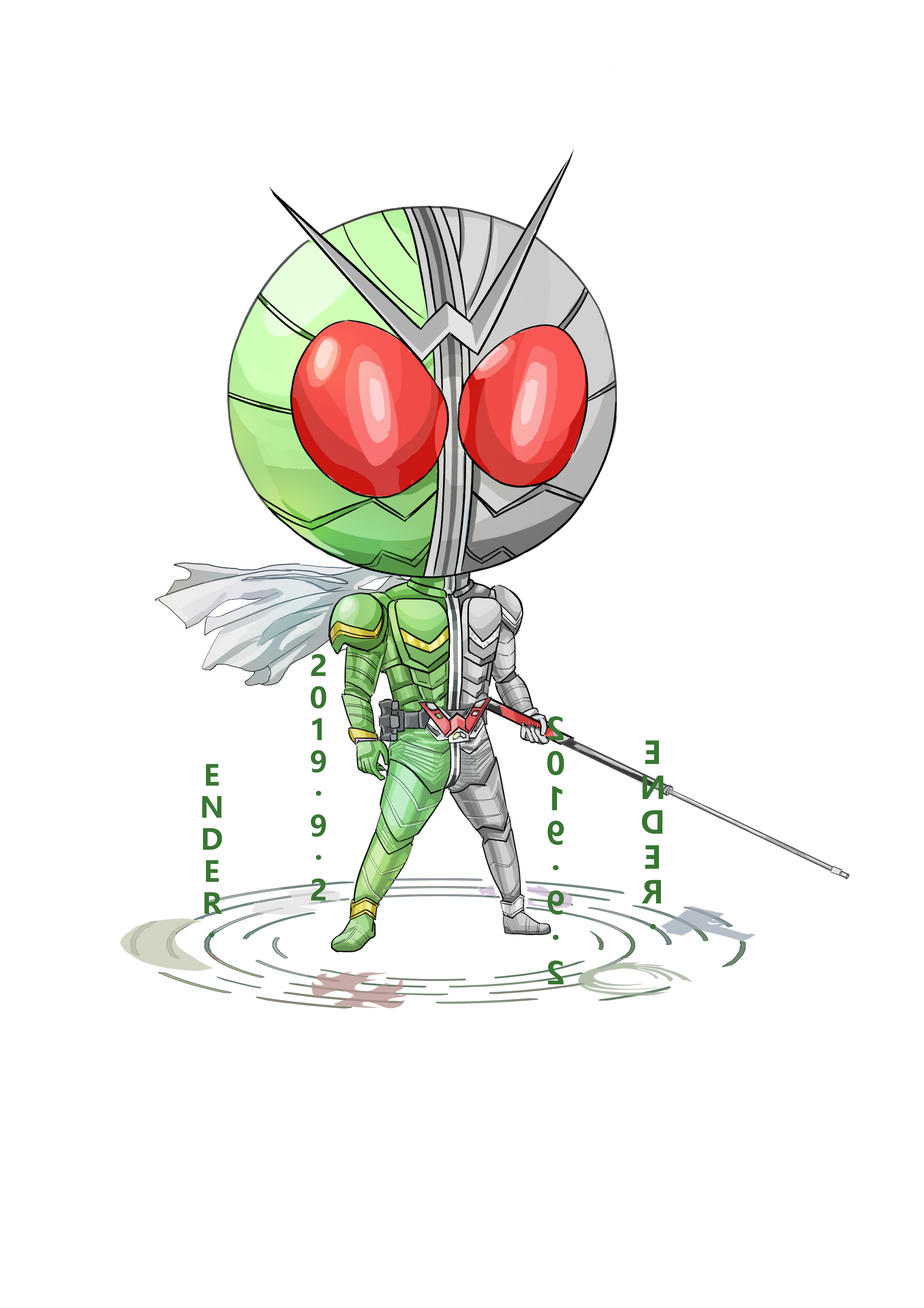 假面骑士~w|动漫|其他动漫|enderx2 - 原创作品 - 站酷 (zcool)