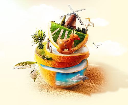 橘子（图ZOTcyNzIzMDg=） - 其他平面 - 站酷设计师609视觉原创素材 - 站酷ZCOOL