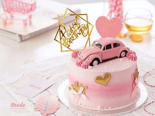 可爱的小车蛋糕，小朋友的挚爱