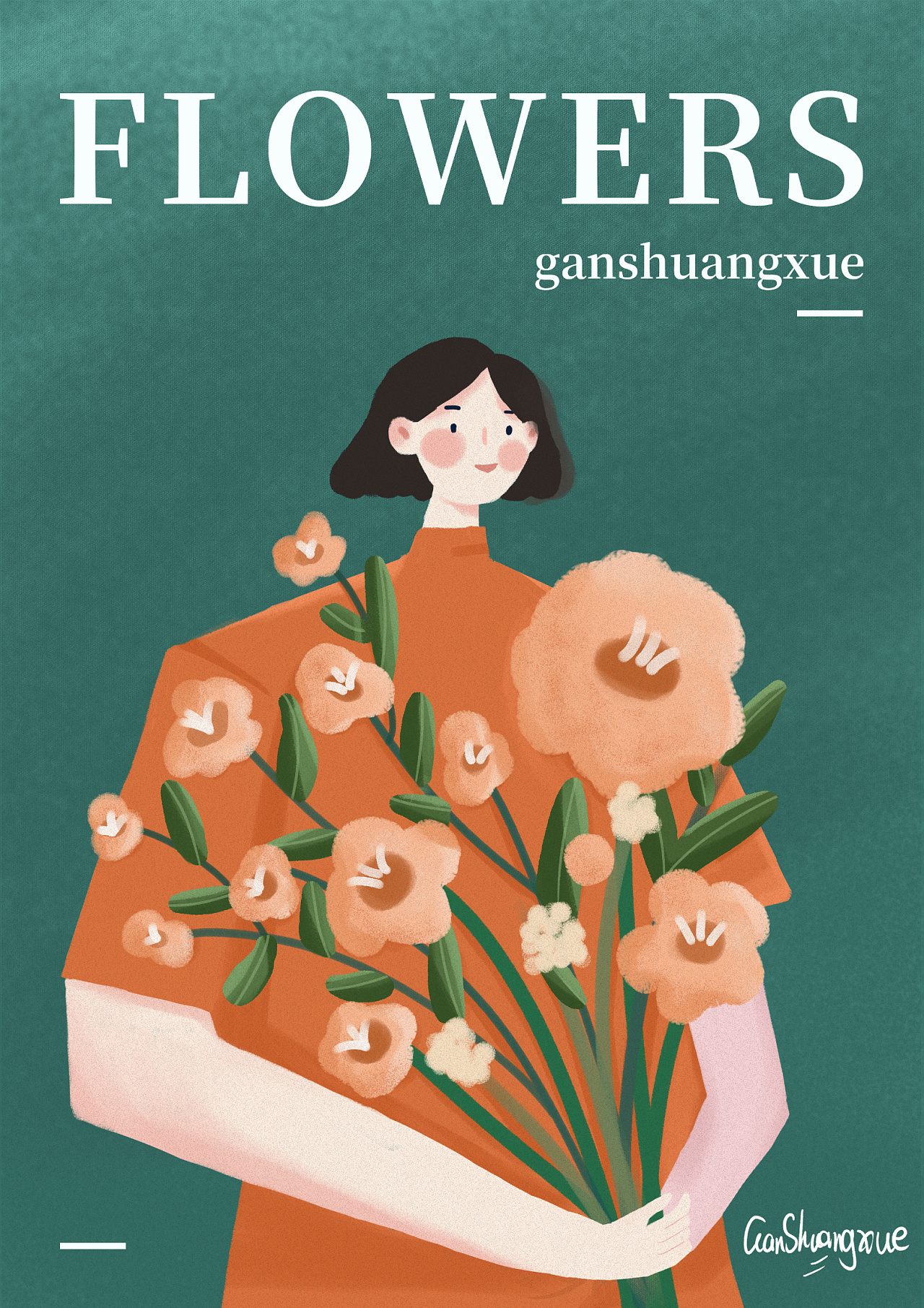 插画人物练习|插画|商业插画|萌了个雪 - 临摹作品 - 站酷 (zcool)