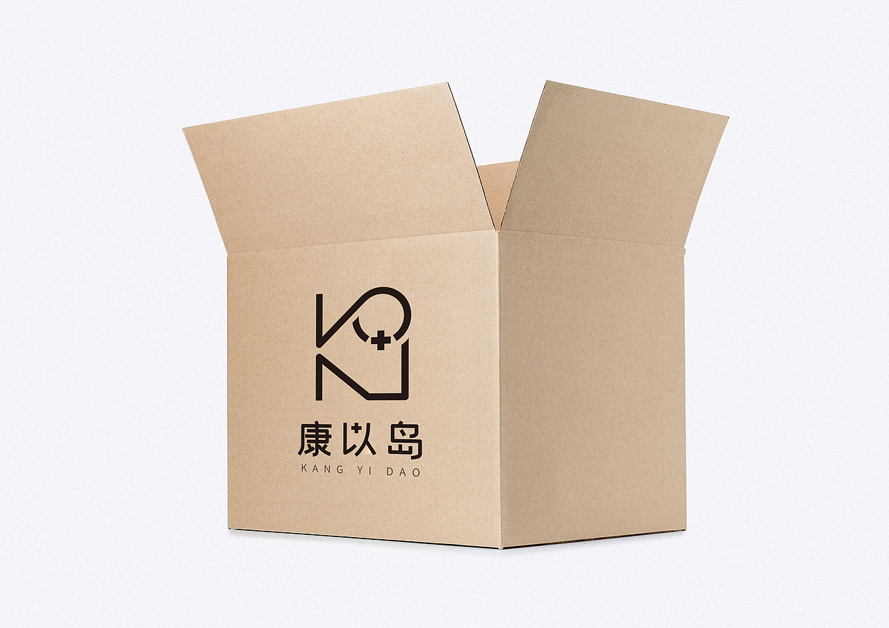 康以岛医疗行业品牌logo设计