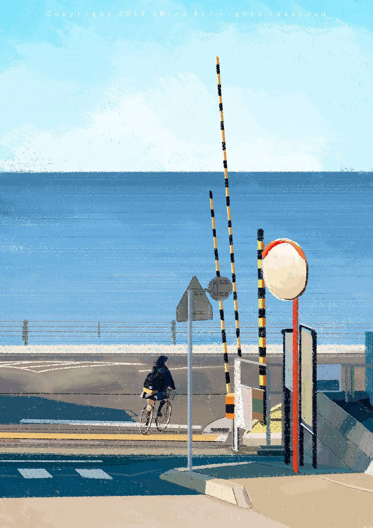 鐮倉(cāng)的夏（圖ZMTYzMzQ4NzQ4） - 創(chuàng)作習(xí)作 - 站酷設(shè)計(jì)師Joynii原創(chuàng)素材 - 站酷ZCOOL