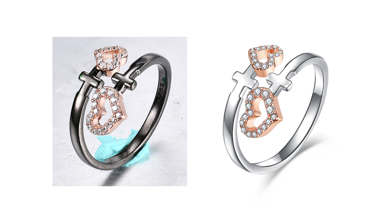 珠宝首饰精修,把银修成k金;