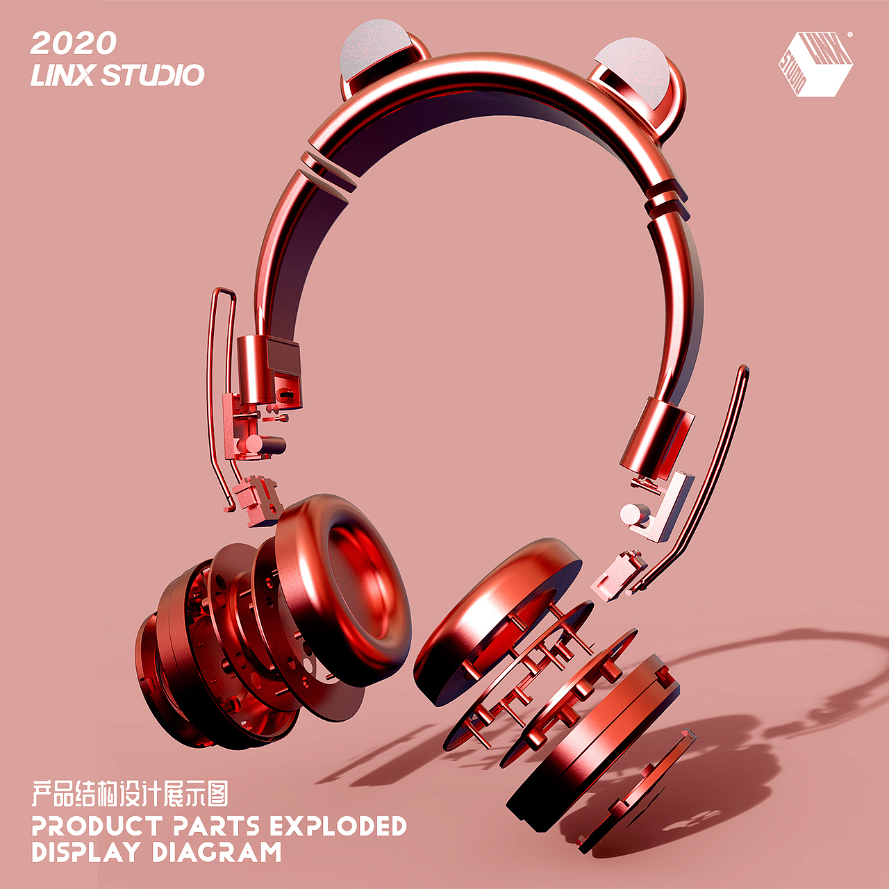 LINX 儿童耳机-产品设计（图ZMjgxMjA0MjA4） - 电子产品 - 站酷设计师LINX设计原创素材 - 站酷ZCOOL