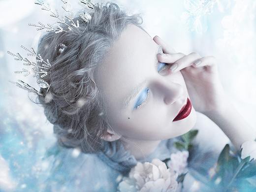 冰雪主题人像