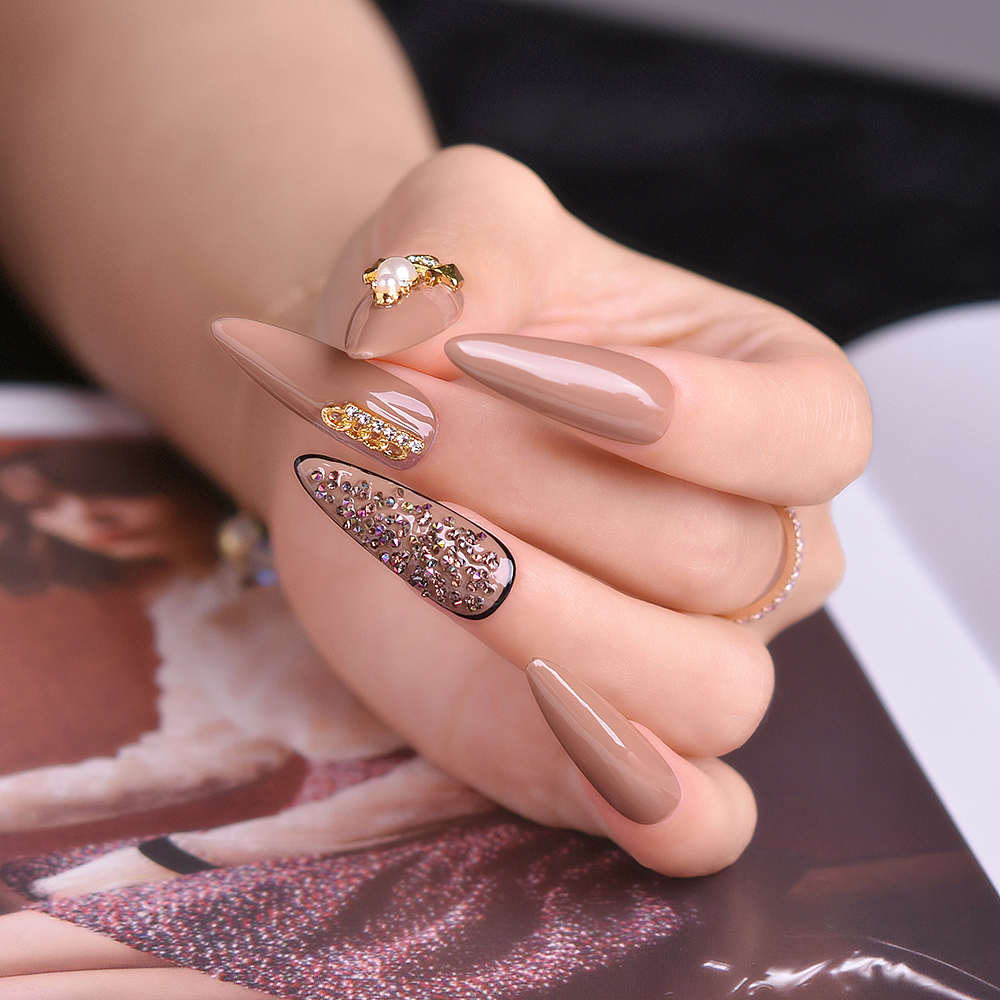 流行时尚手模 欧美风美甲拍摄 潮流美甲 美甲精修