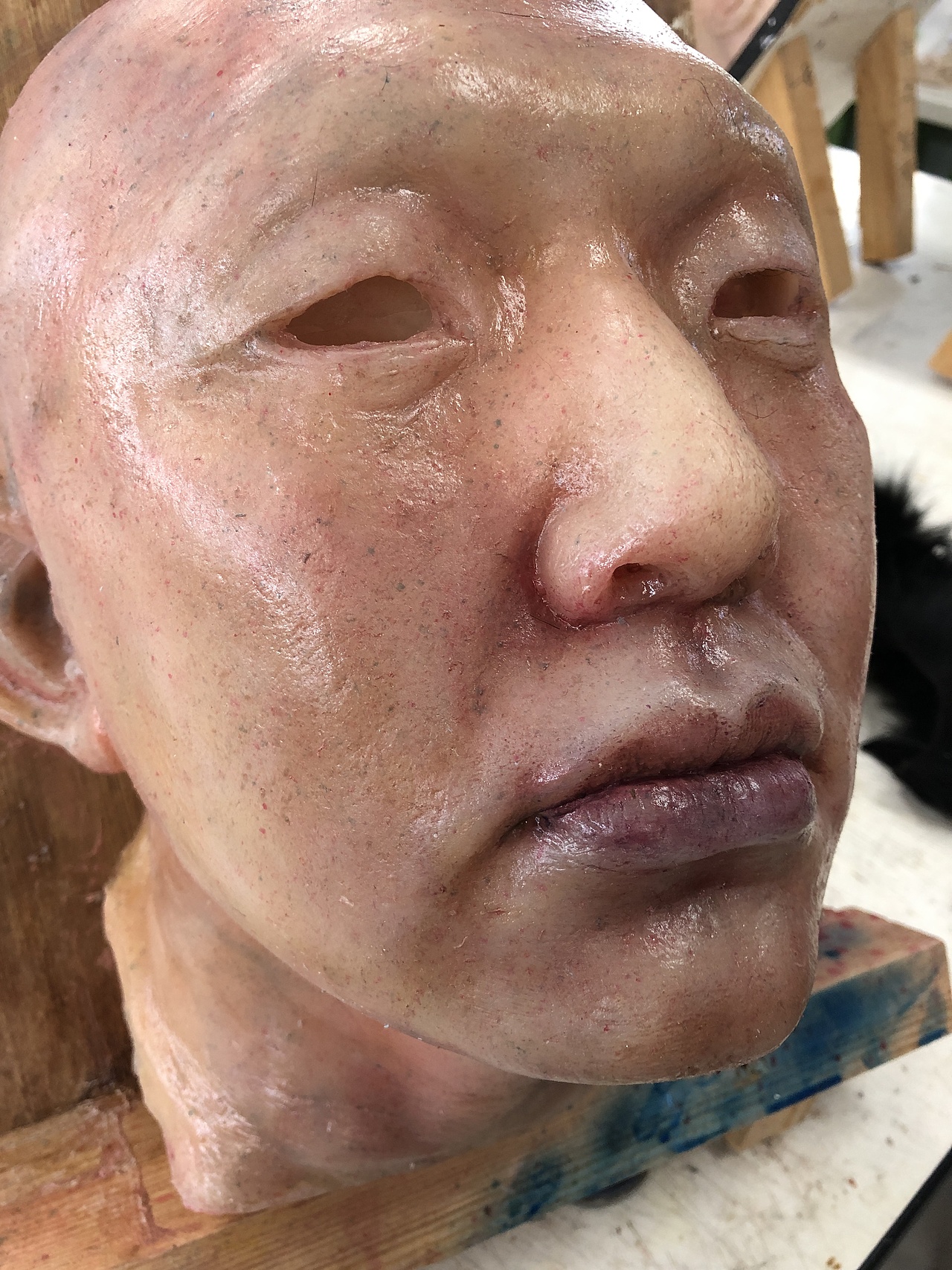 真人1:1硅胶头部制作（图ZMjM4MTYwOTQ0） - 其他影视 - 站酷设计师野生的鱼头出现原创素材 - 站酷ZCOOL