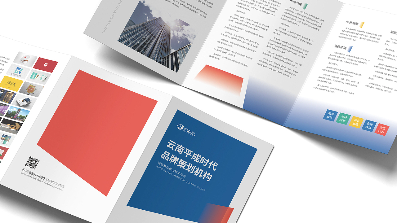 标志+画册+折页