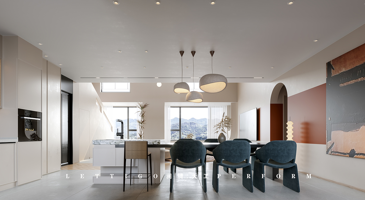 现代|简约|奶油风|别墅