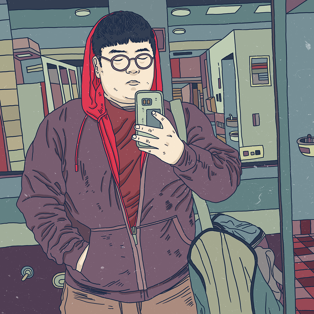 2017年进入尾声的日常小画（图ZOTkyNTE1OTI=） - 创作习作 - 站酷设计师CHOCO__原创素材 - 站酷ZCOOL