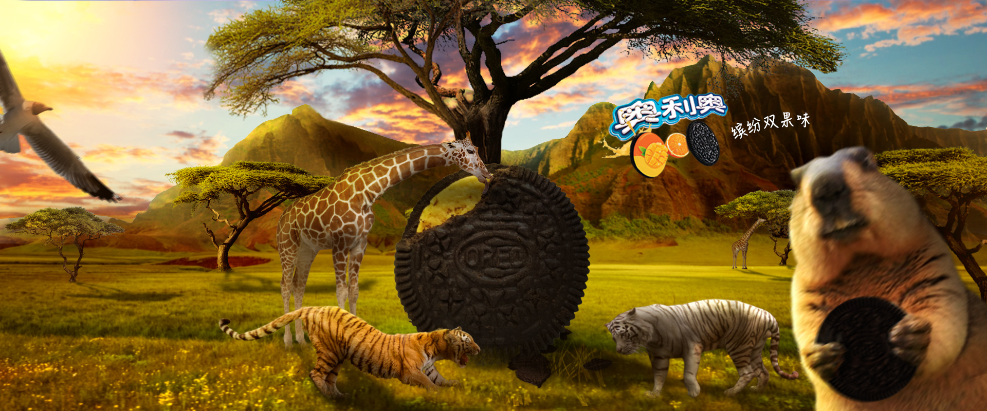 奥利奥|网页|banner/广告图|m浩惟 - 原创作品 - 站酷 (zcool)