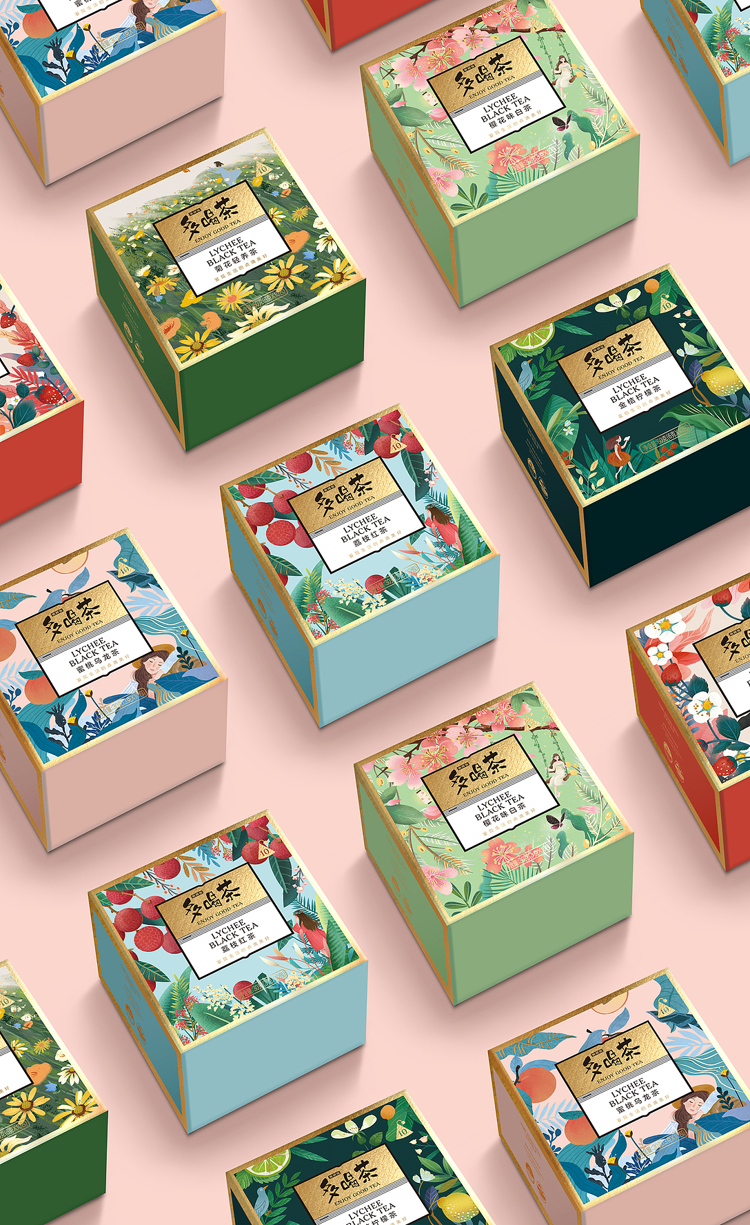 美灵宝"多喝茶"品牌的第二款"水果花茶"系列,正是为此量身订造.