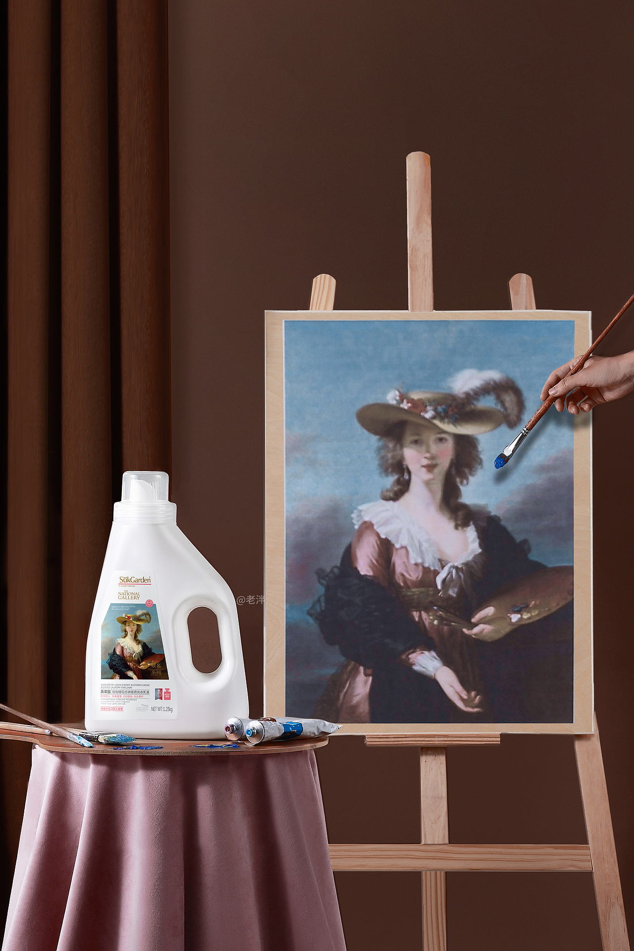 英国美术馆联名｜洗护系列（图ZMzYwMjkwNjAw） - 产品摄影 - 站酷设计师老泮原创素材 - 站酷ZCOOL