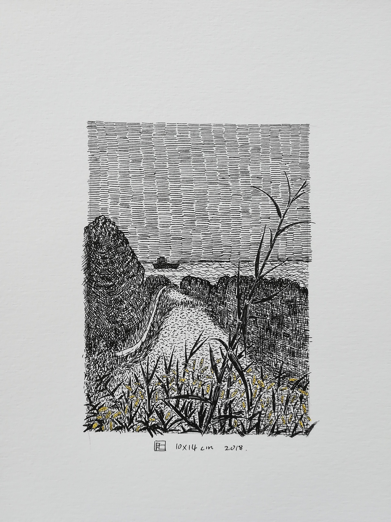 小副钢笔画尝试