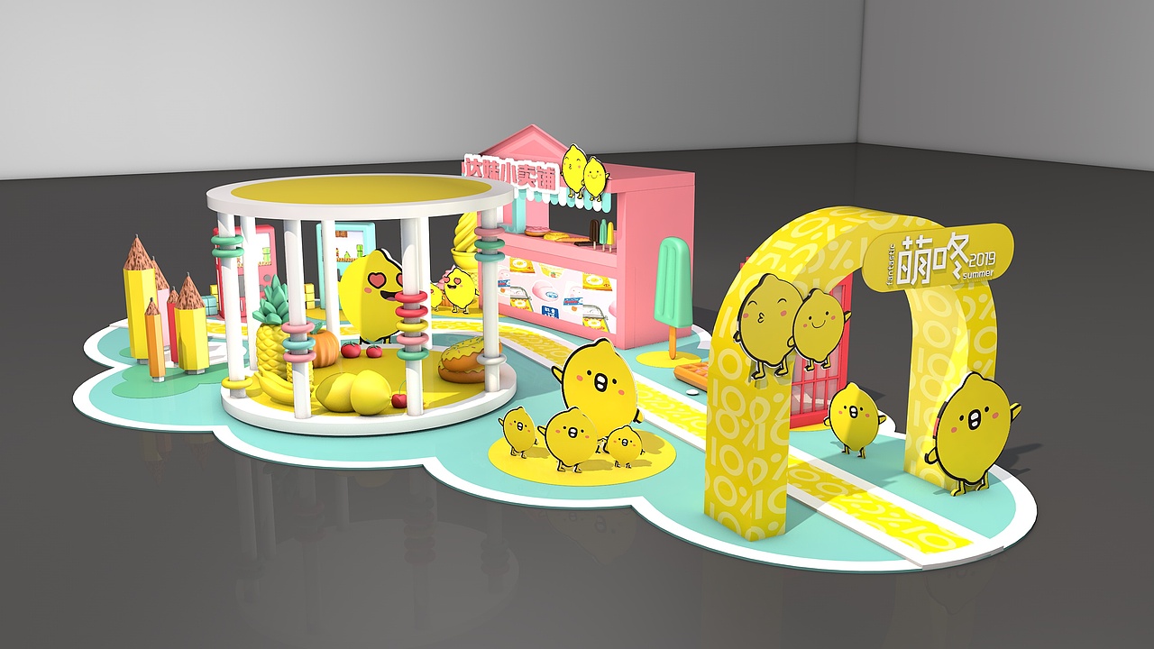 美陈布置（图ZMTY0NTA3MTM2） - 场景 - 站酷设计师发呆鬼怪原创素材 - 站酷ZCOOL