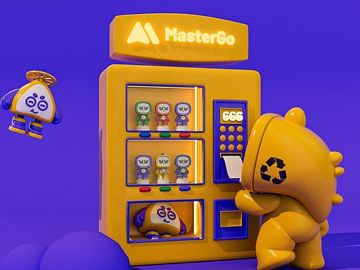 MasterGo IP设计-M墩墩与小M