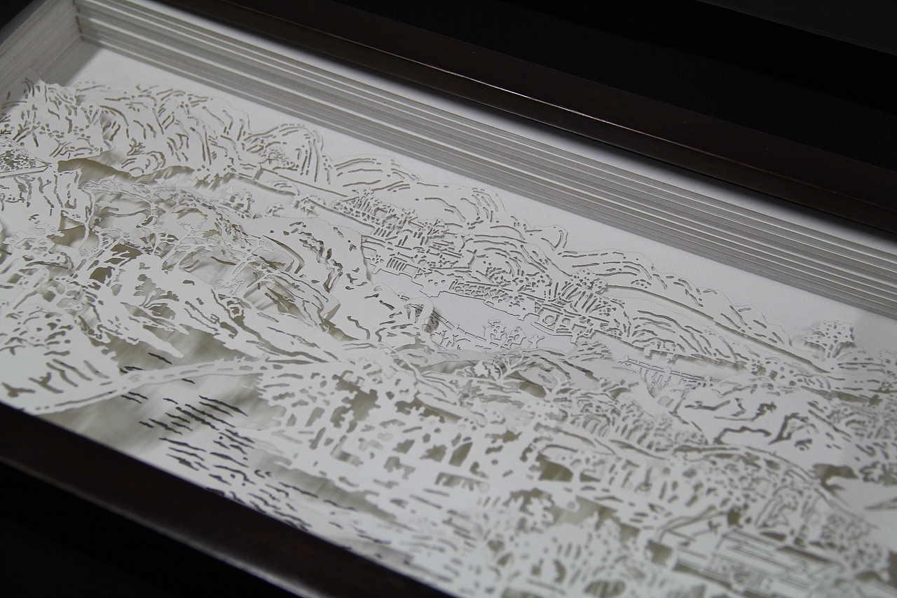 《万笏朝天图》纸雕灯设计（图ZMTkwMDQ3ODM2） - 生活用品 - 站酷设计师Wongyan原创素材 - 站酷ZCOOL