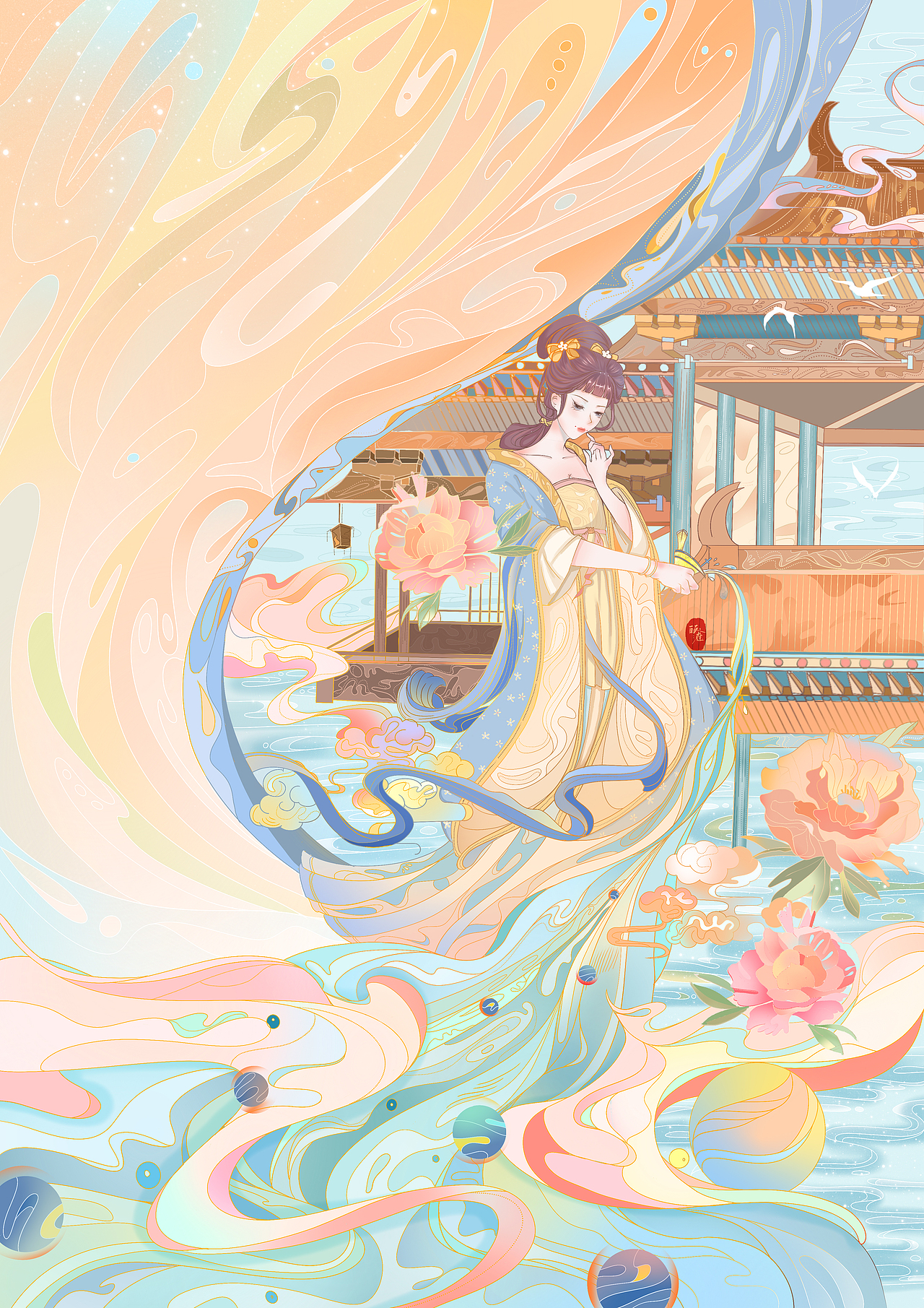 云想衣裳花想容
