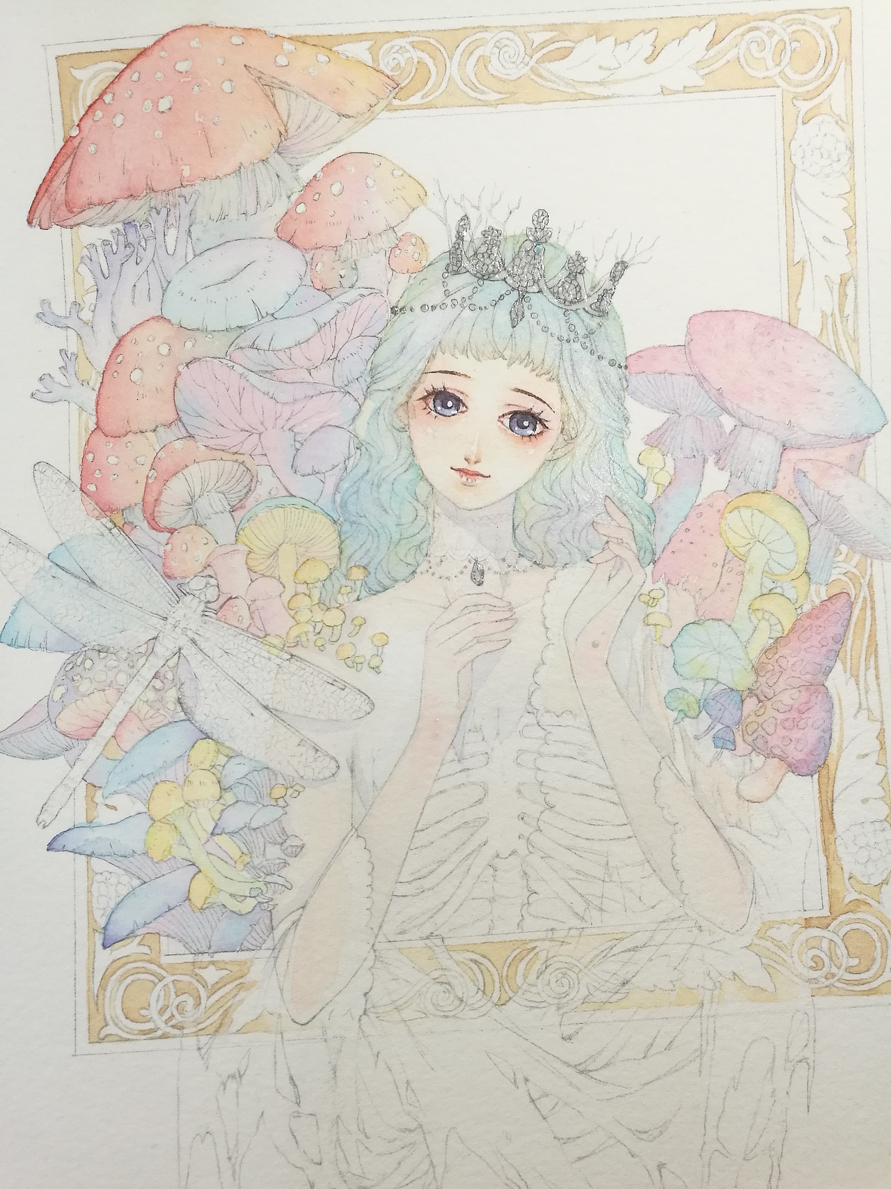 暗黑系女王范少女