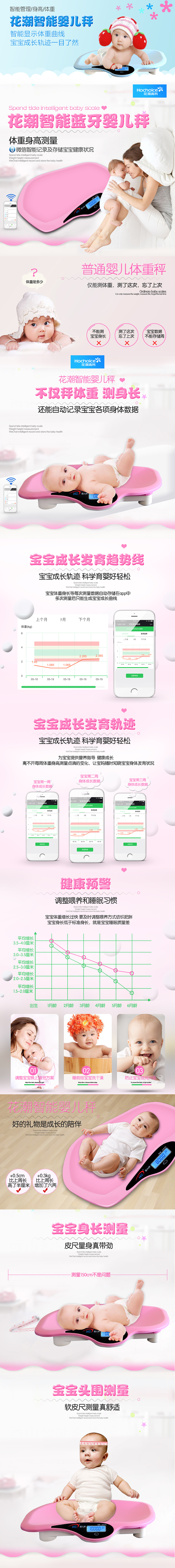 2016花潮婴儿秤系列产品详情页部分（图ZMjI1OTEyNzIw） - 电商 - 站酷设计师逍遥鬼谷子原创素材 - 站酷ZCOOL