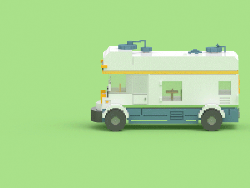 最近的几个voxel作品（图ZODI3MjYwNjA=） - 机械/交通 - 站酷设计师sundaisun原创素材 - 站酷ZCOOL