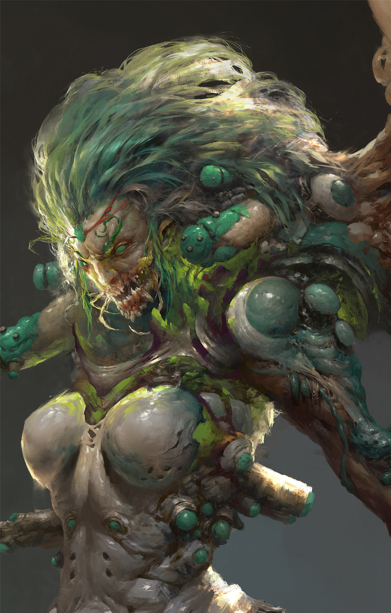 灵瞳重工-赵焕华作品山海经《后土》（图ZMTAzMzM0ODk2） - 概念设定 - 站酷设计师赵焕华_灵瞳重工原创素材 - 站酷ZCOOL