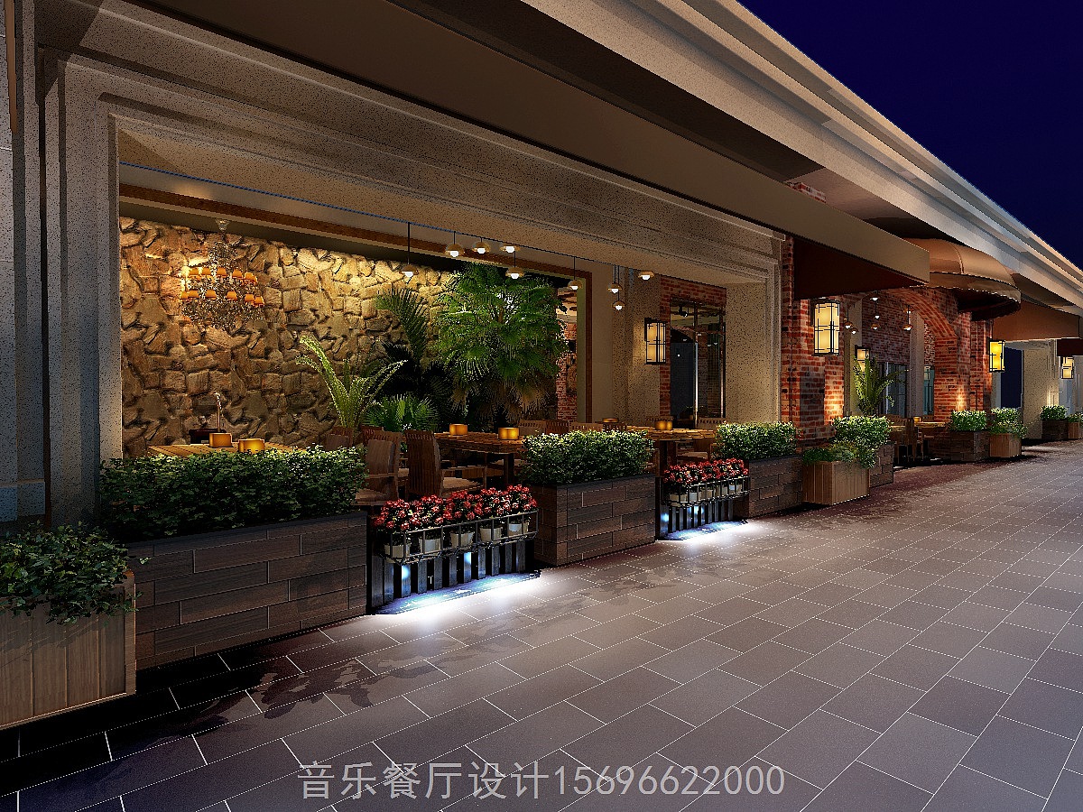 音乐餐厅设计--重庆花与笙音乐餐厅