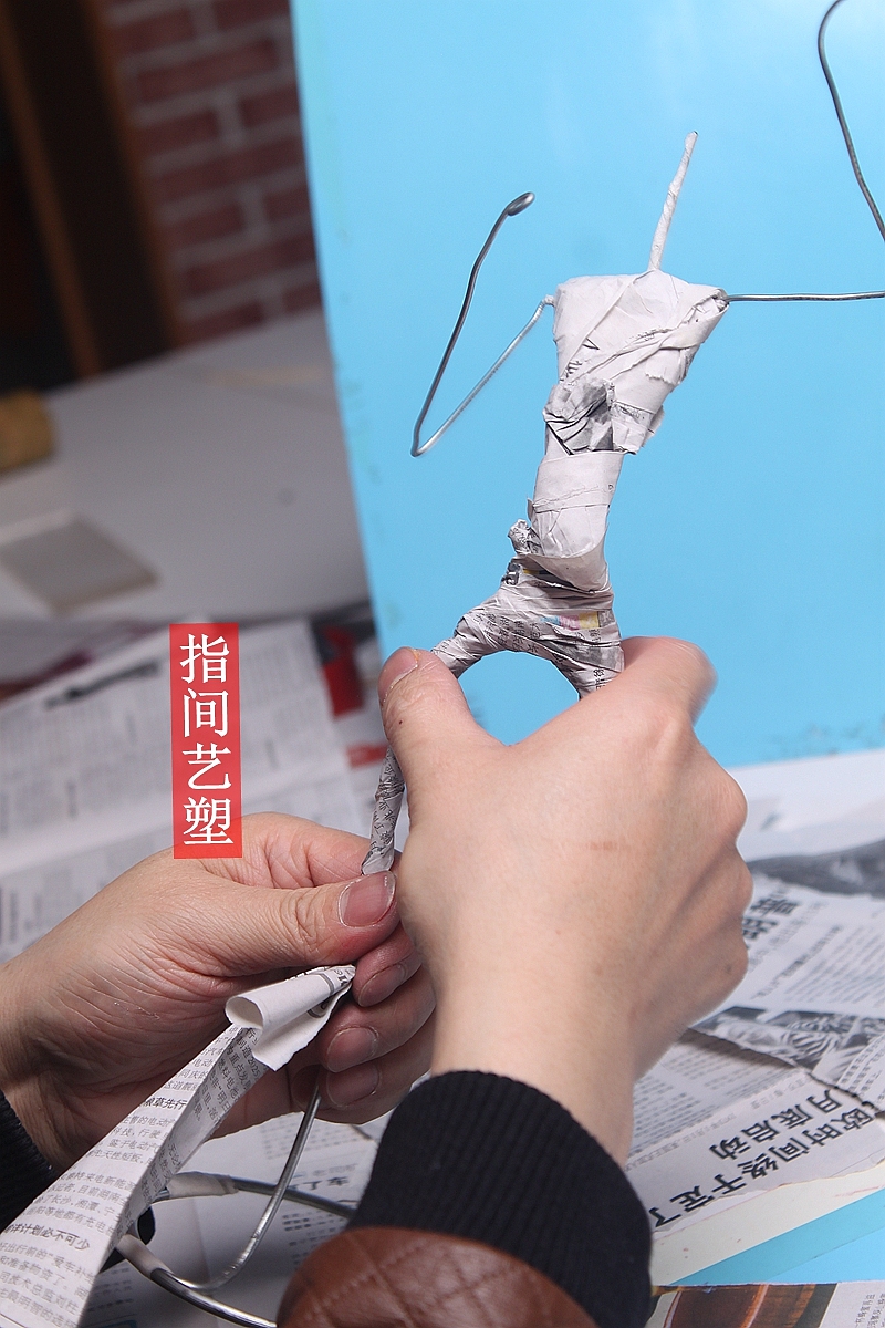 贺加贵面塑软陶(古典仕女)