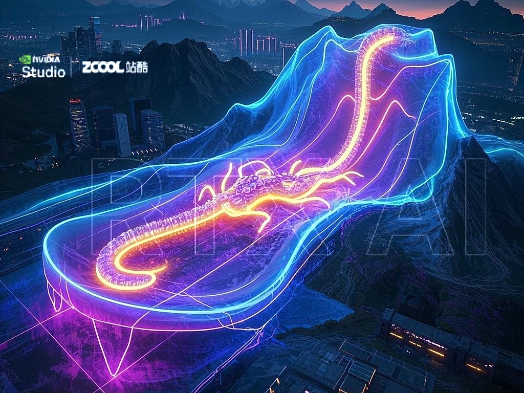 RTX AI 命题延伸创作设计：山海灵蛇仙（图ZMzgzMjgwNzMy） - AI作品 - 站酷设计师雪里莓工作室原创素材 - 站酷ZCOOL