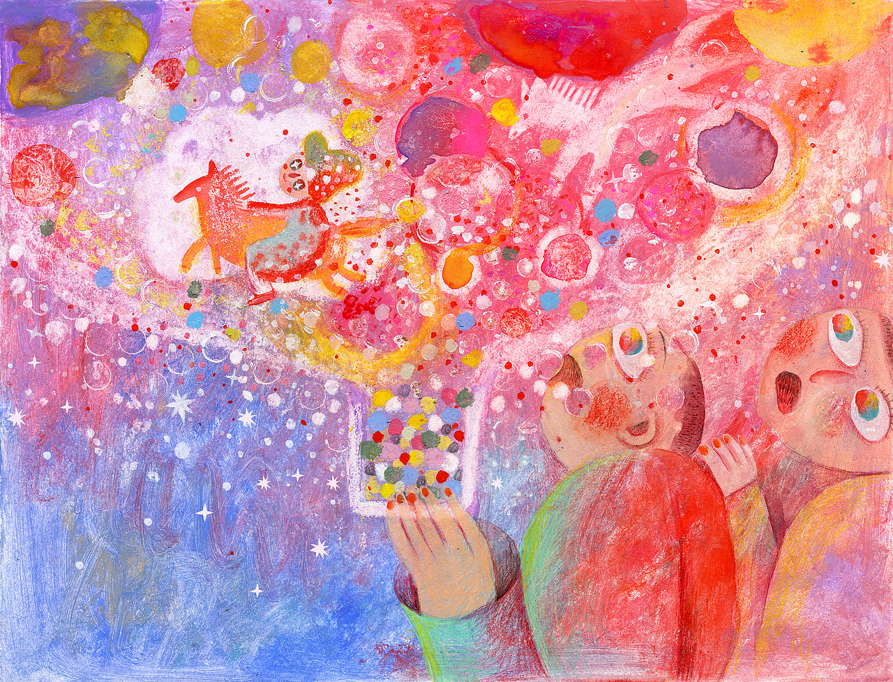 跟我一起来画画吧（图ZNzc4MDAyNzI=） - 商业插画 - 站酷设计师张王哲原创素材 - 站酷ZCOOL