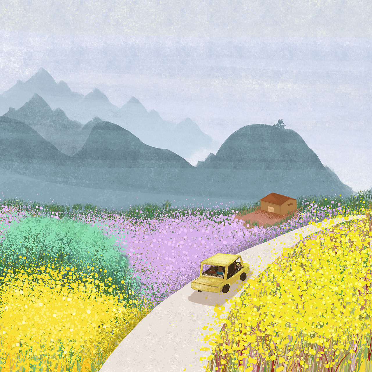 小方茶包装插画设计（图ZMjQwOTgwMDA4） - 商业插画 - 站酷设计师红豆派派派原创素材 - 站酷ZCOOL