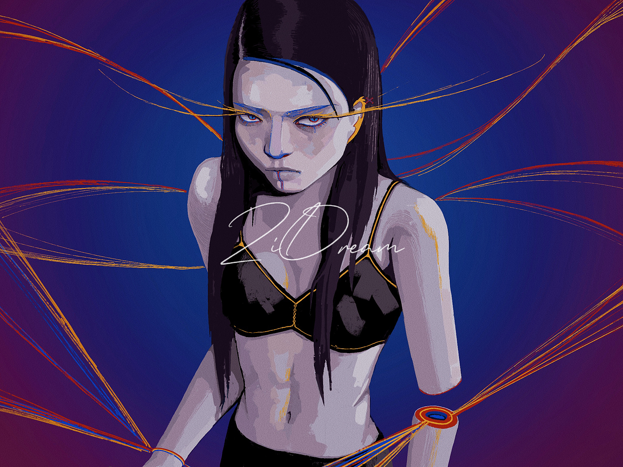 新风格插画作品（图ZMzc5ODA5NDY4） - 艺术插画 - 站酷设计师子郡ZiDream原创素材 - 站酷ZCOOL