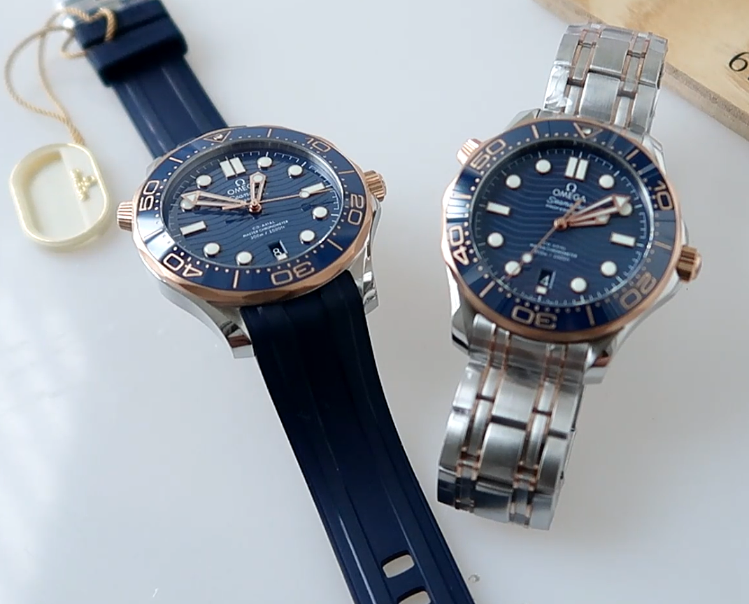 小虎说表：VS厂高仿复刻欧米茄新款海马300腕表视频