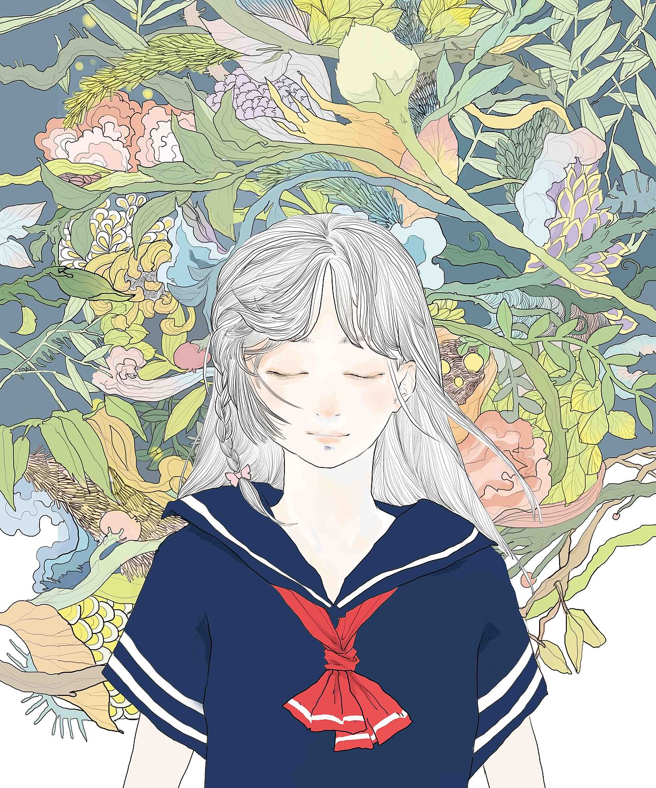 课堂内外17年7月号（图ZMTEwMjIzNTcy） - 商业插画 - 站酷设计师賢二THETEACAT原创素材 - 站酷ZCOOL