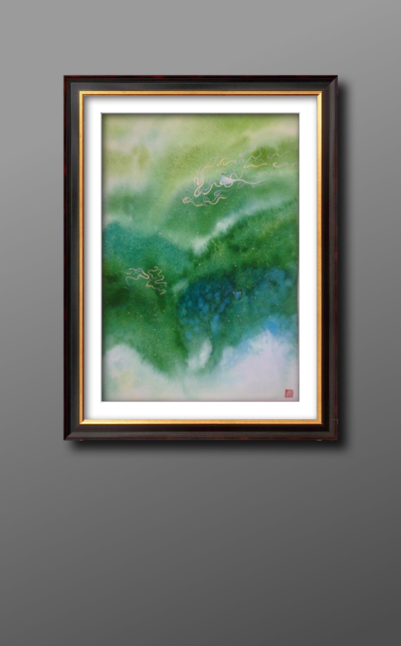 水彩，山有神話 系列5（圖ZMTE5NjI3NDU2） - 繪畫 - 站酷設(shè)計(jì)師深海里的夢原創(chuàng)素材 - 站酷ZCOOL