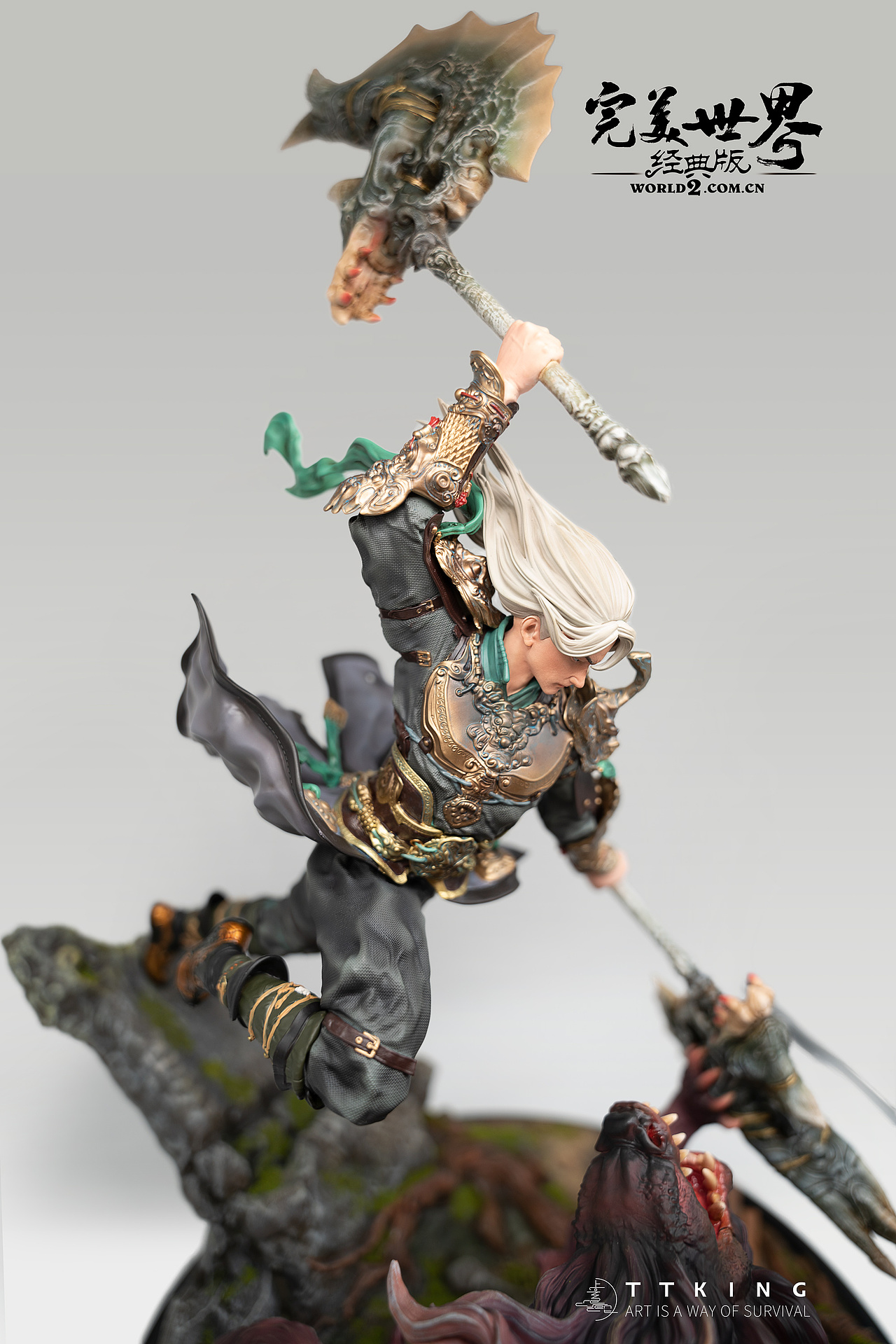 《完美世界》武侠定制雕像—ttking设计制作|手工艺|手办/模玩|ttking
