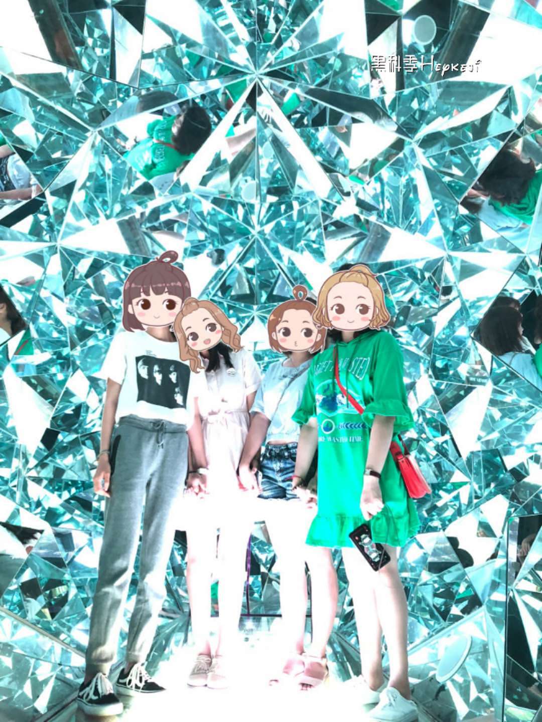 创意互动空间—钻石隧道，抖音在线，了解一下（图ZMTE2NzY0NTEy） - 短片 - 站酷设计师创意互动道具刘原创素材 - 站酷ZCOOL