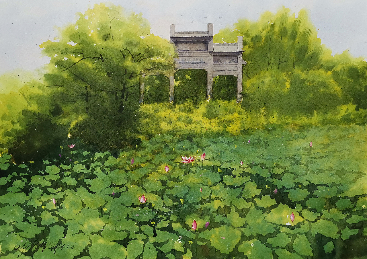 2019年OYHQ-欧阳海强水彩作品合集（图ZMTkyMTM5ODA0） - 绘画 - 站酷设计师OYHQ欧阳海强原创素材 - 站酷ZCOOL