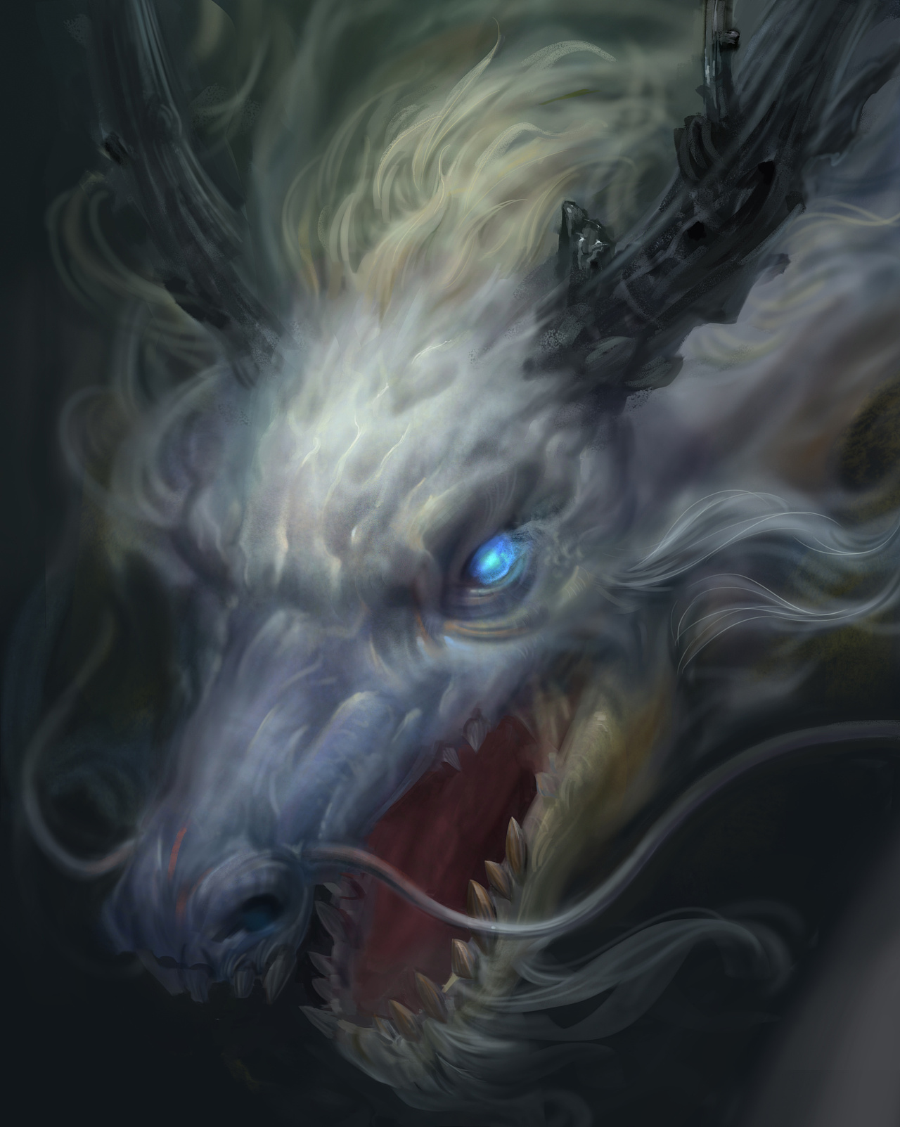 我们屯里的龙|插画|游戏原画|战翼cg文化教育 - 原创作品 - 站酷