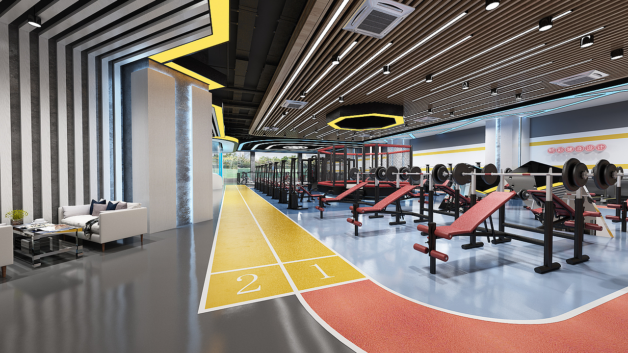 健身房设计装潢|健身房设计装饰公司|健身房设计装修